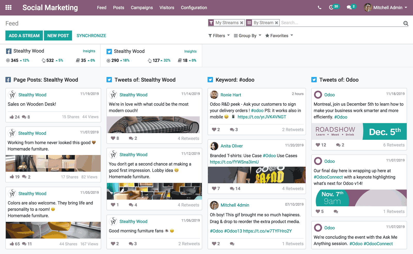 Odoo Marketing Automation App