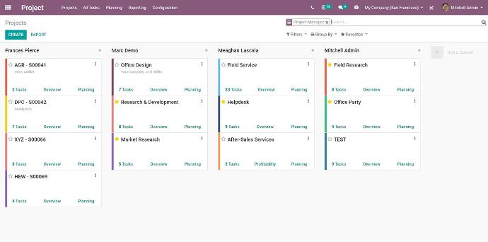 Odoo Project App